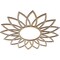 Ekena Millwork Daisy Wood Fretwork Pierced Ceiling Medallion, Birch, 20"OD x 7"ID x 1/4"T CMWP20X20X0250DABI - alternate 5